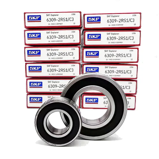 Deep Groove Ball Bearings 6309-2Z/2RS1 for Industrial Machinery with SKF Precision