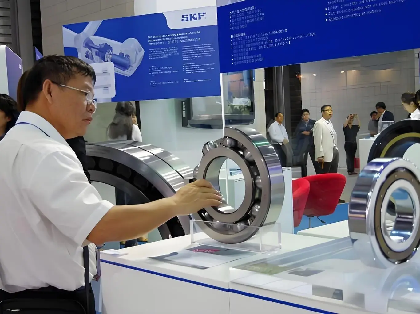 Industry exhibition booth