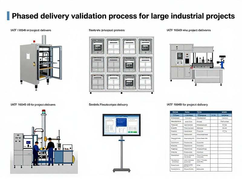 Phased delivery validation process for large industrial projects