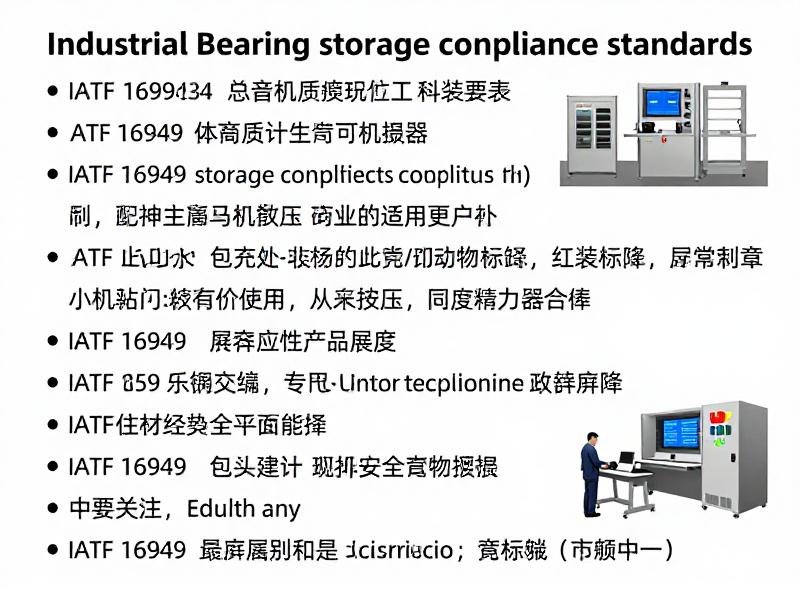 Industrial bearing storage compliance standards