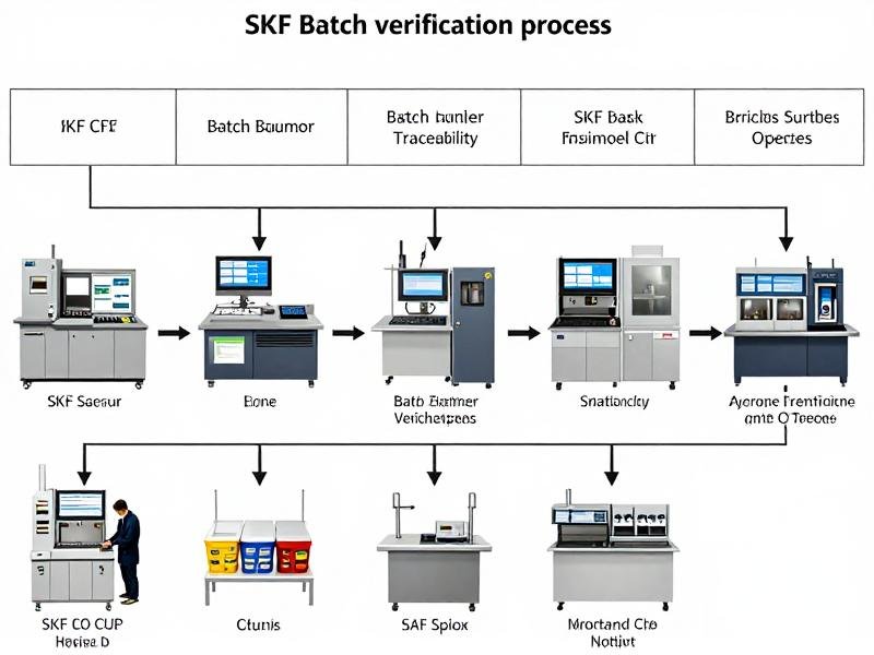 SKF factory production batch number traceability steps SKF batch verification process