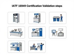 IATF 16949 certification verification process for industrial bearings