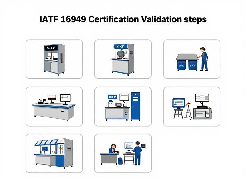 SKF IATF 16949 certification validation steps IATF 16949 certification verification process for industrial bearings