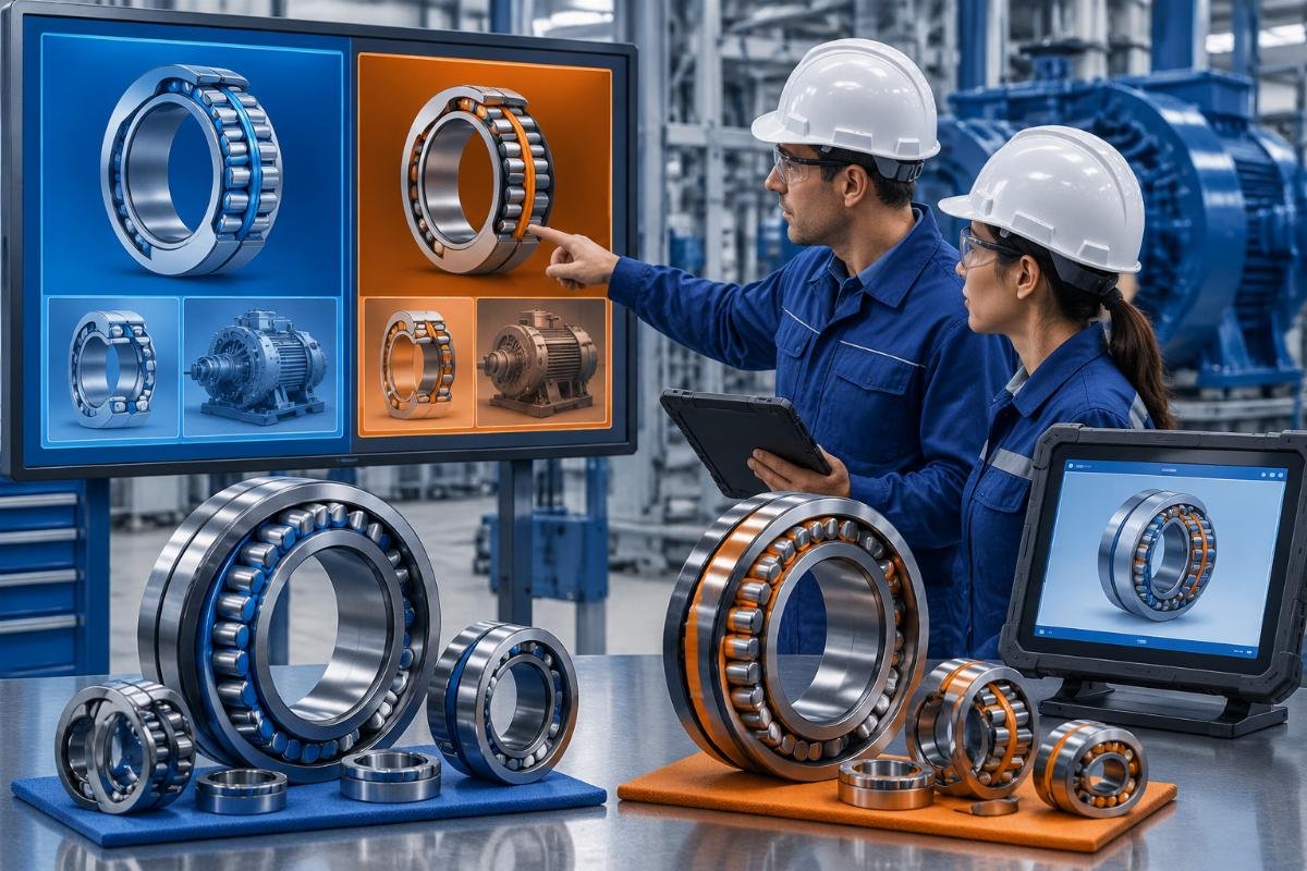Application-specific bearing selection guide for SKF Explorer and Timken Premium Series
