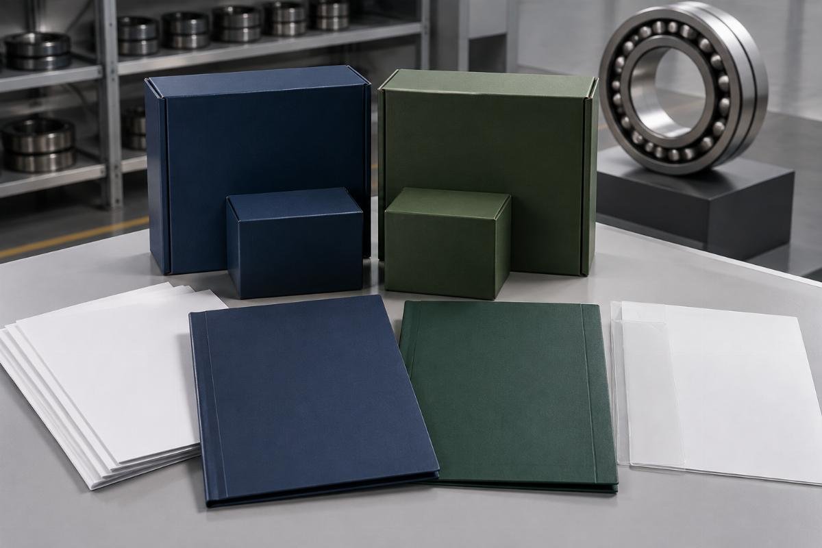 Authorized distributor documentation package for dual-brand bearing procurement