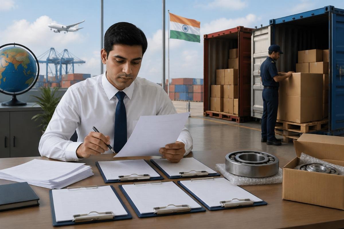 Bearing import documentation checklist for Indian customs clearance