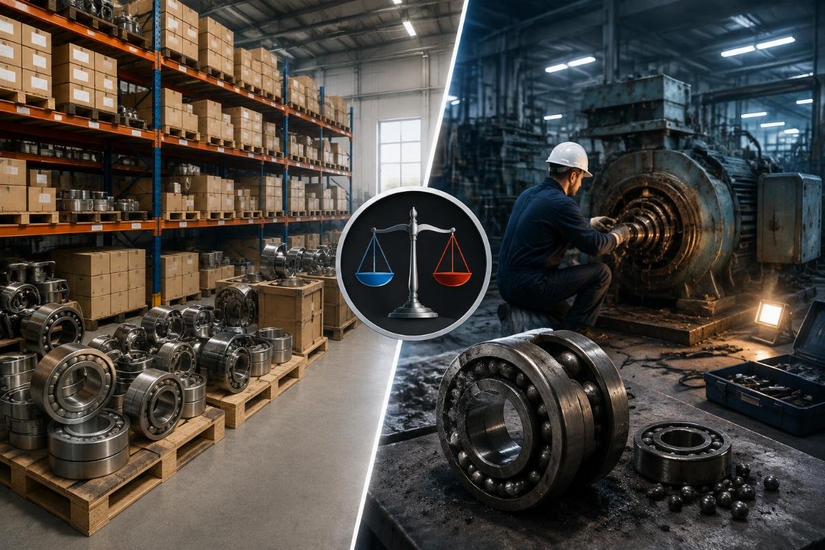 Bulk versus emergency bearing procurement strategy comparison for Russian industrial buyers