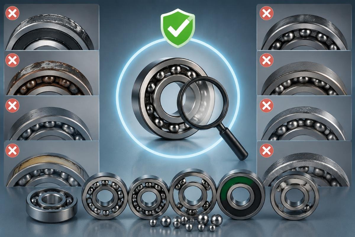 Common counterfeit bearing traps and risk identification guide for wholesale buyers