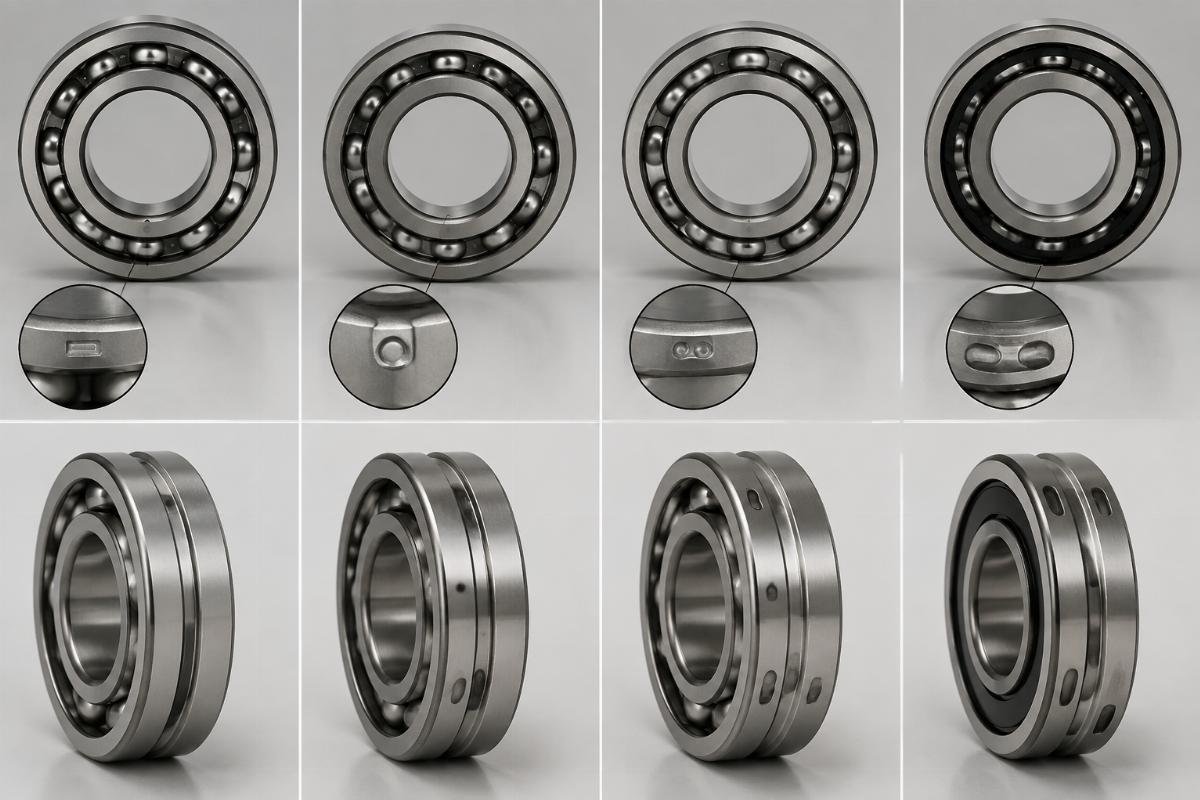 Comparison of SKF bearing origin markings from different manufacturing countries