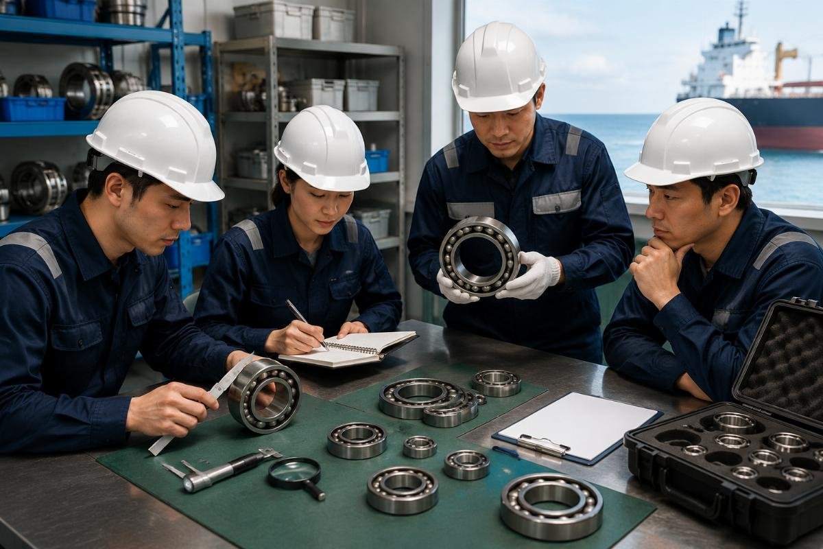 Counterfeit bearing identification checklist for marine procurement teams