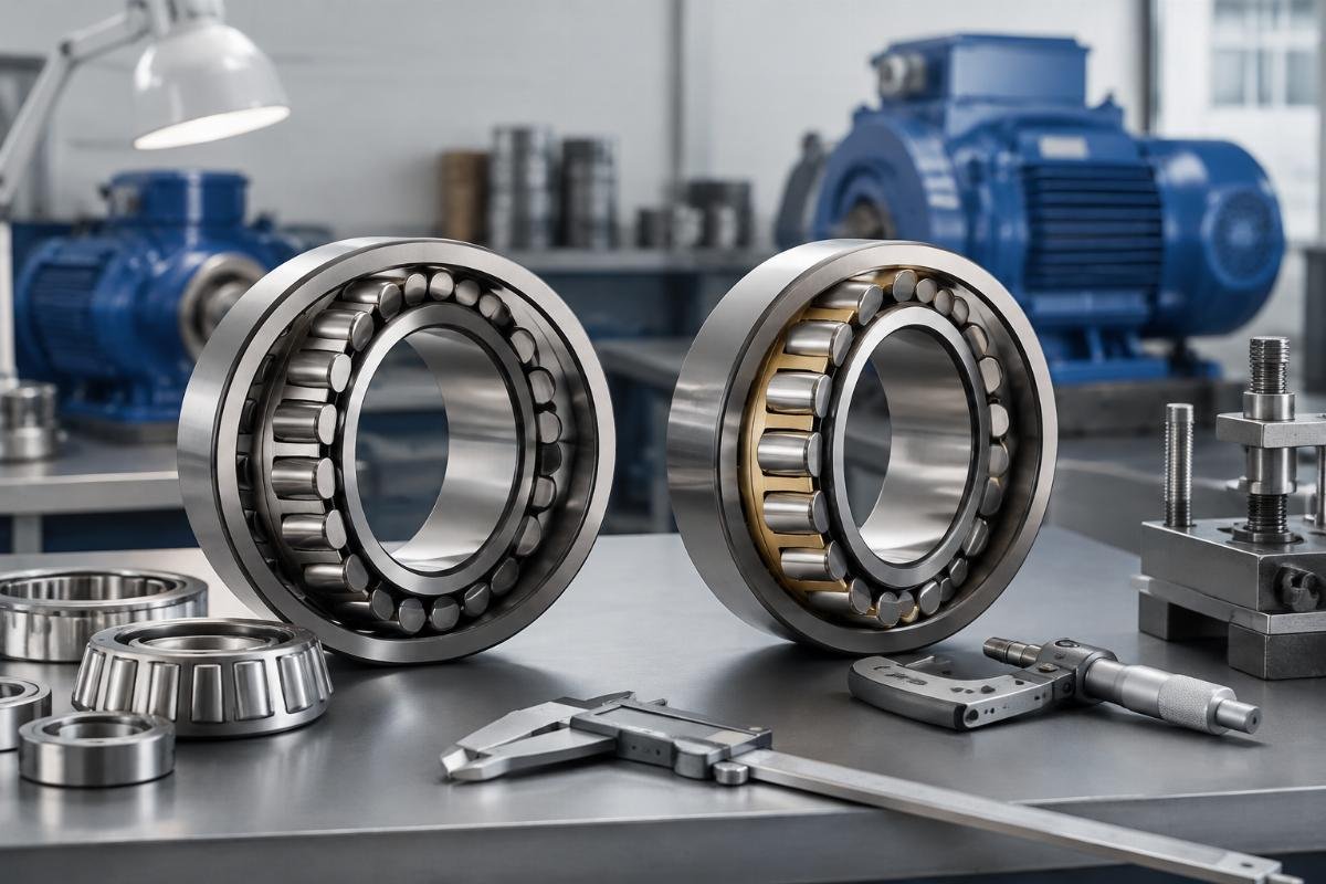 Cross-reference parameter checklist for SKF and Timken spherical roller bearing selection