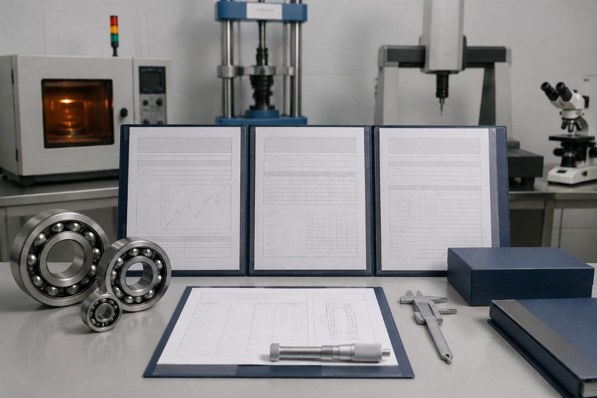 Bearing Traceability Documentation Example