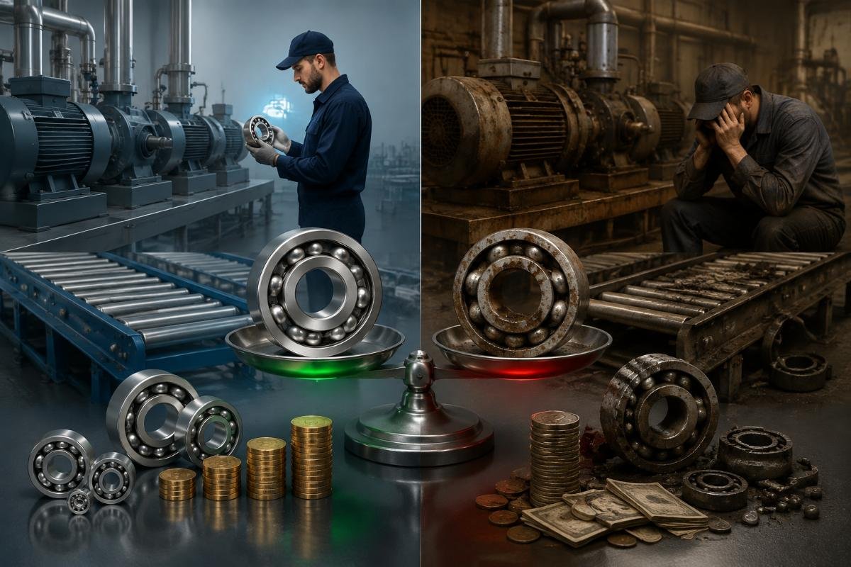 Hidden cost comparison genuine vs counterfeit bearings