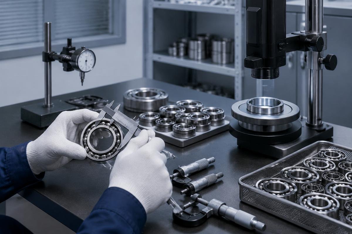 Inspection checklist for verifying precision bearing tolerance claims before bulk acceptance