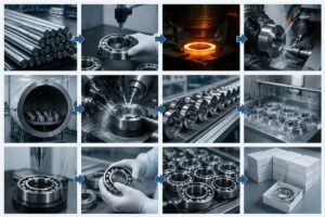 Bearing Quality Control Process Flow