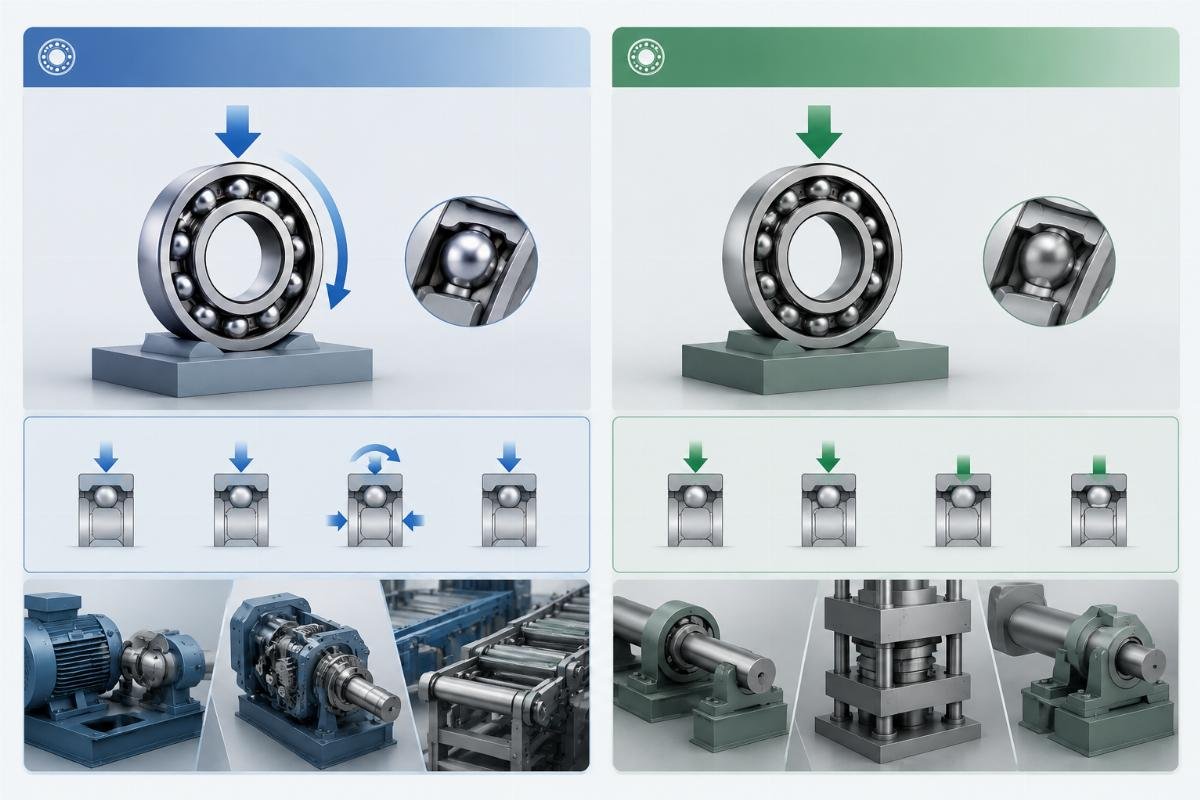 Dynamic vs Static Bearing Load Rating Comparison Chart
