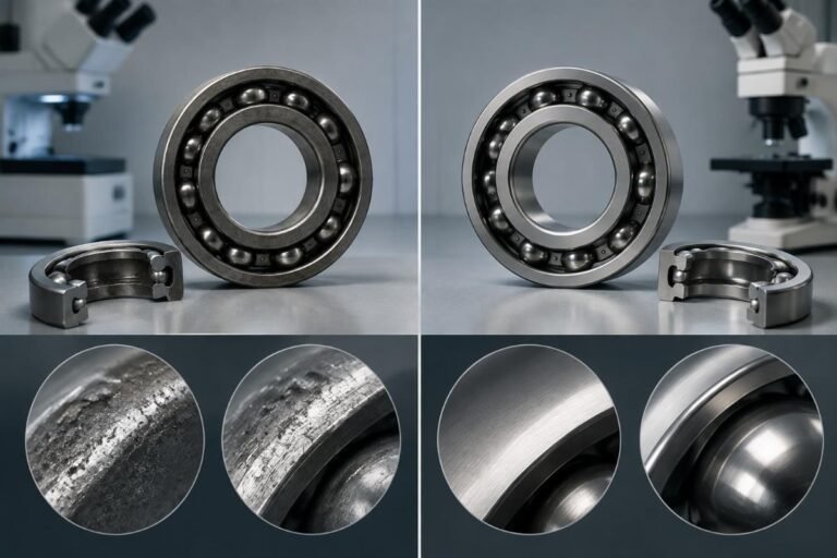 Counterfeit vs. Genuine Bearing Comparison