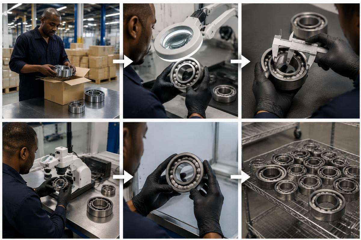 NSK bearing authenticity verification workflow for South African industrial buyers