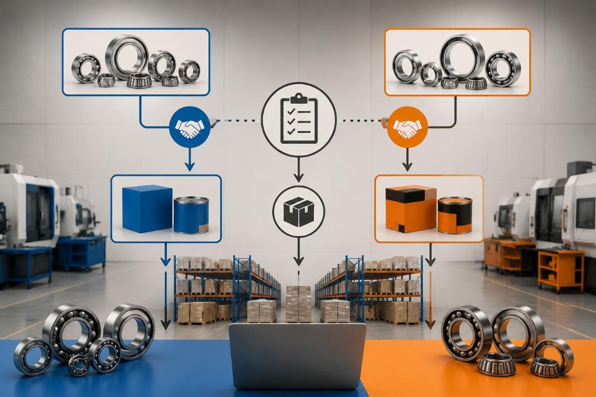 Release order structure under a dual-brand SKF and Timken blanket agreement