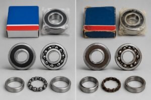 Genuine vs. Counterfeit SKF Bearing Comparison