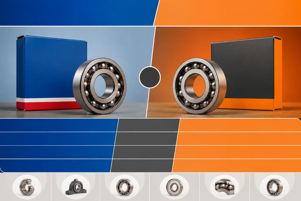 SKF 7208 BEP vs Timken 7208WN cross-reference comparison chart