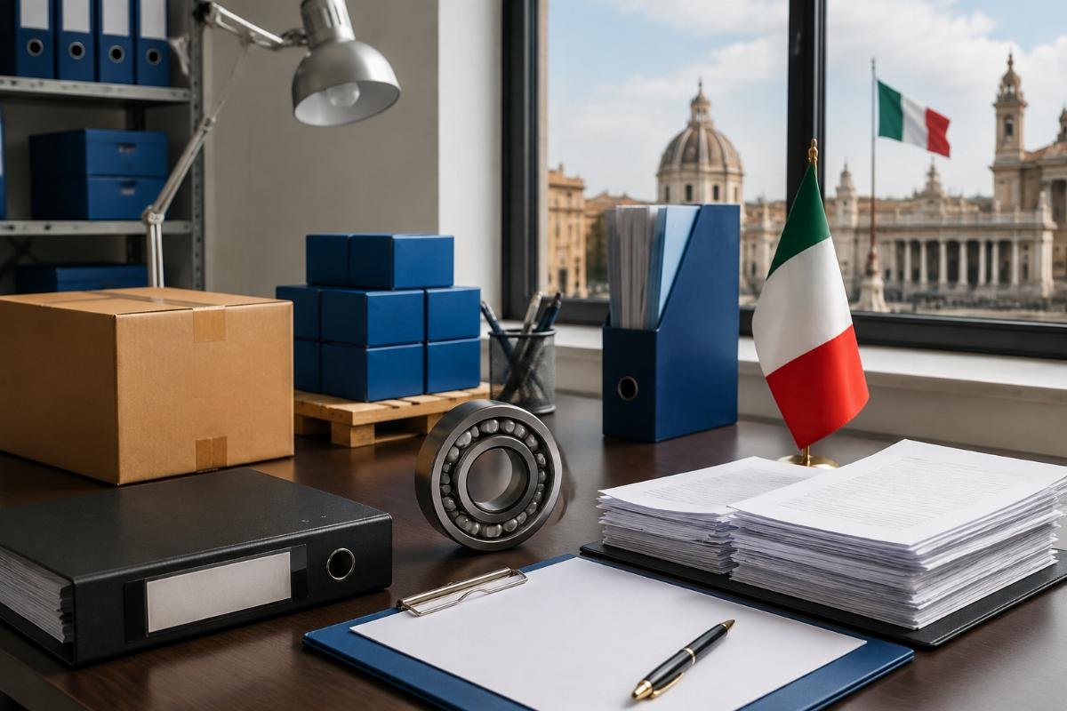 SKF bearing import documentation checklist for Italy customs