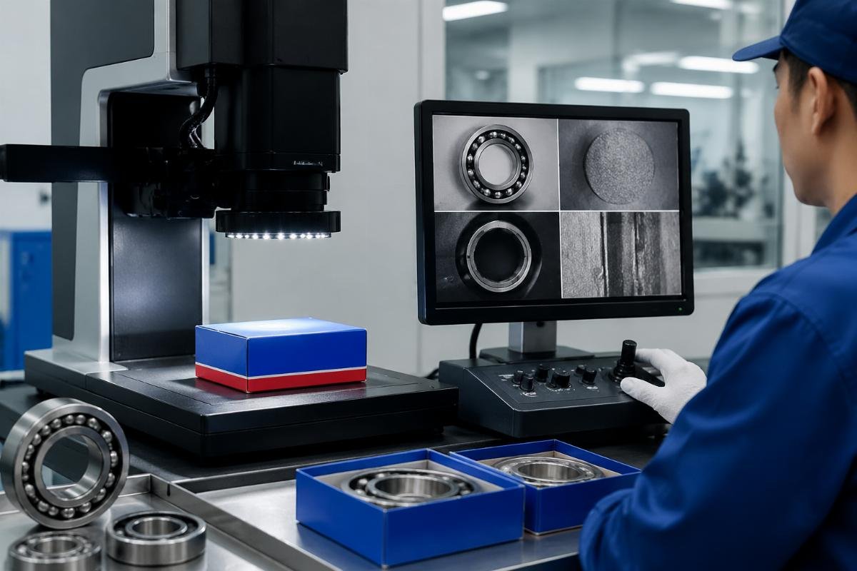 SKF bearing packaging anti-counterfeit features inspection