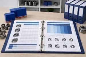 SKF bearing price list wholesale quotation document showing unit price tiers and cross-reference appendix