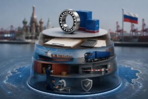 SKF bearing price Russia cost structure breakdown showing invoice, freight, customs, and verification layers