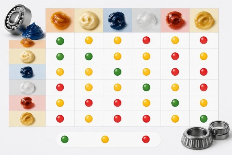 SKF and Timken Bearing Grease Compatibility Chart for Wholesale Buyers