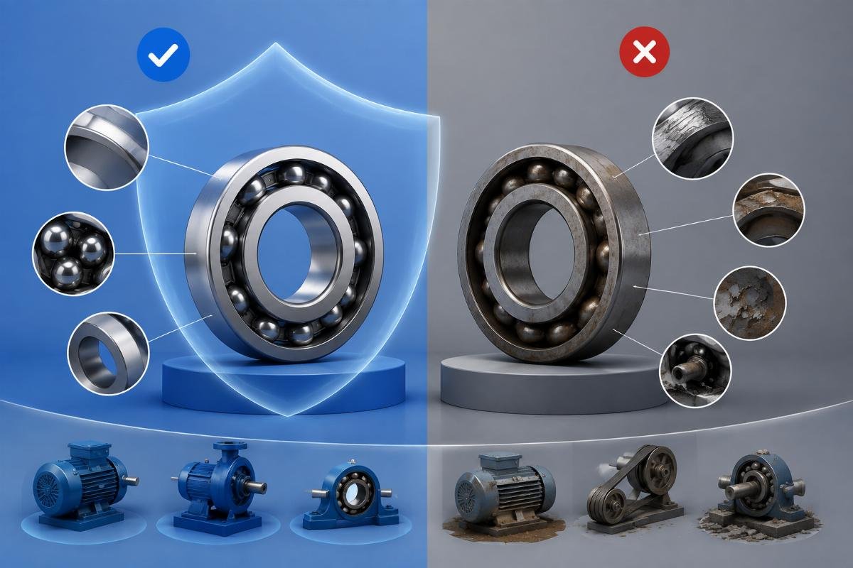 SKF warranty coverage scope showing manufacturing defect inclusion and application-related exclusion categories