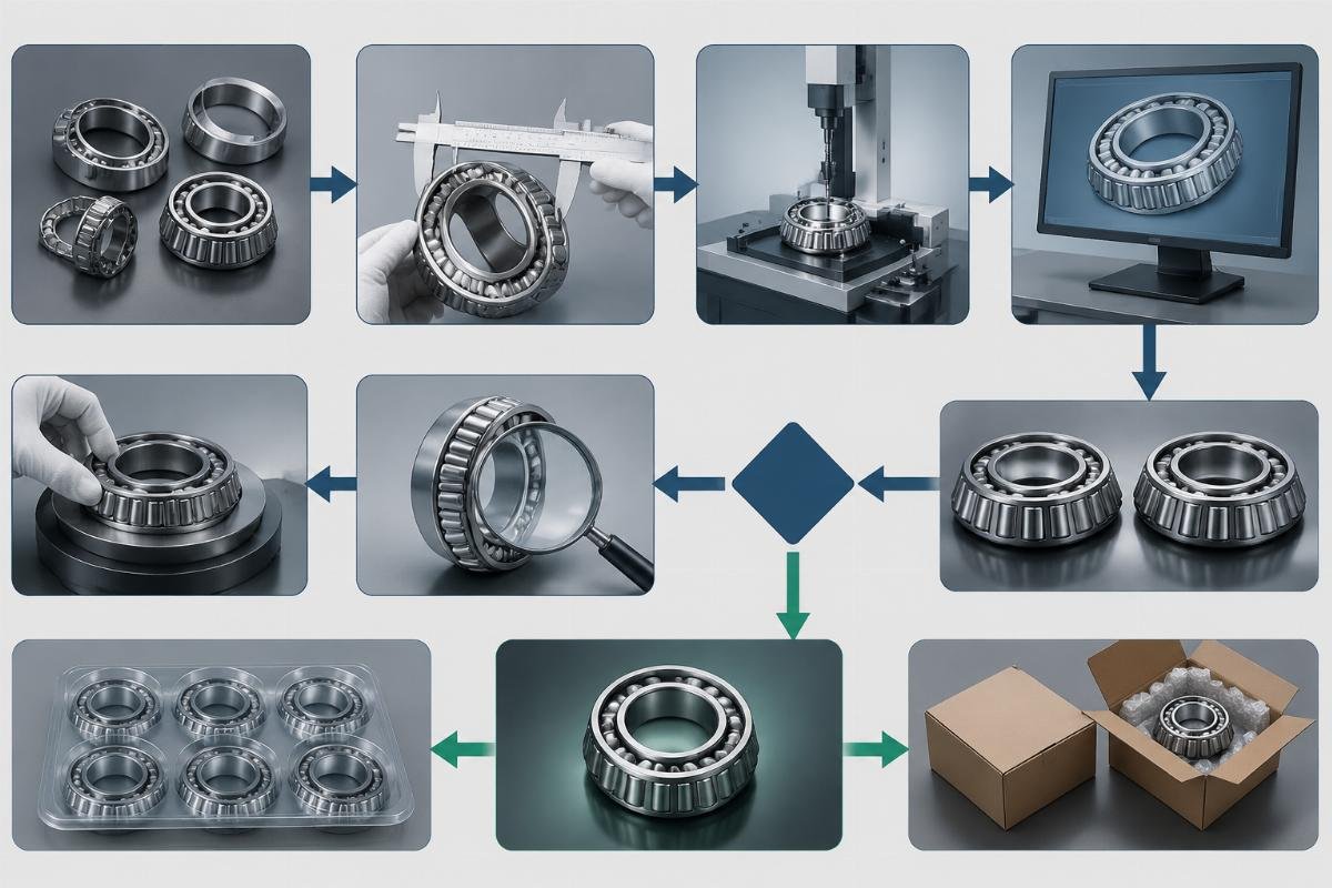 Tapered roller bearing interchange verification workflow