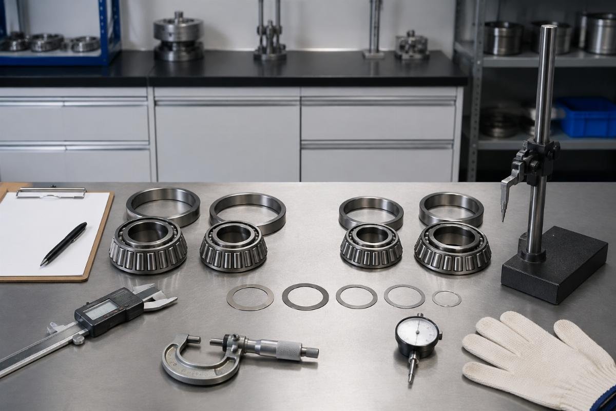 Tapered roller bearing verification checklist for brand interchange