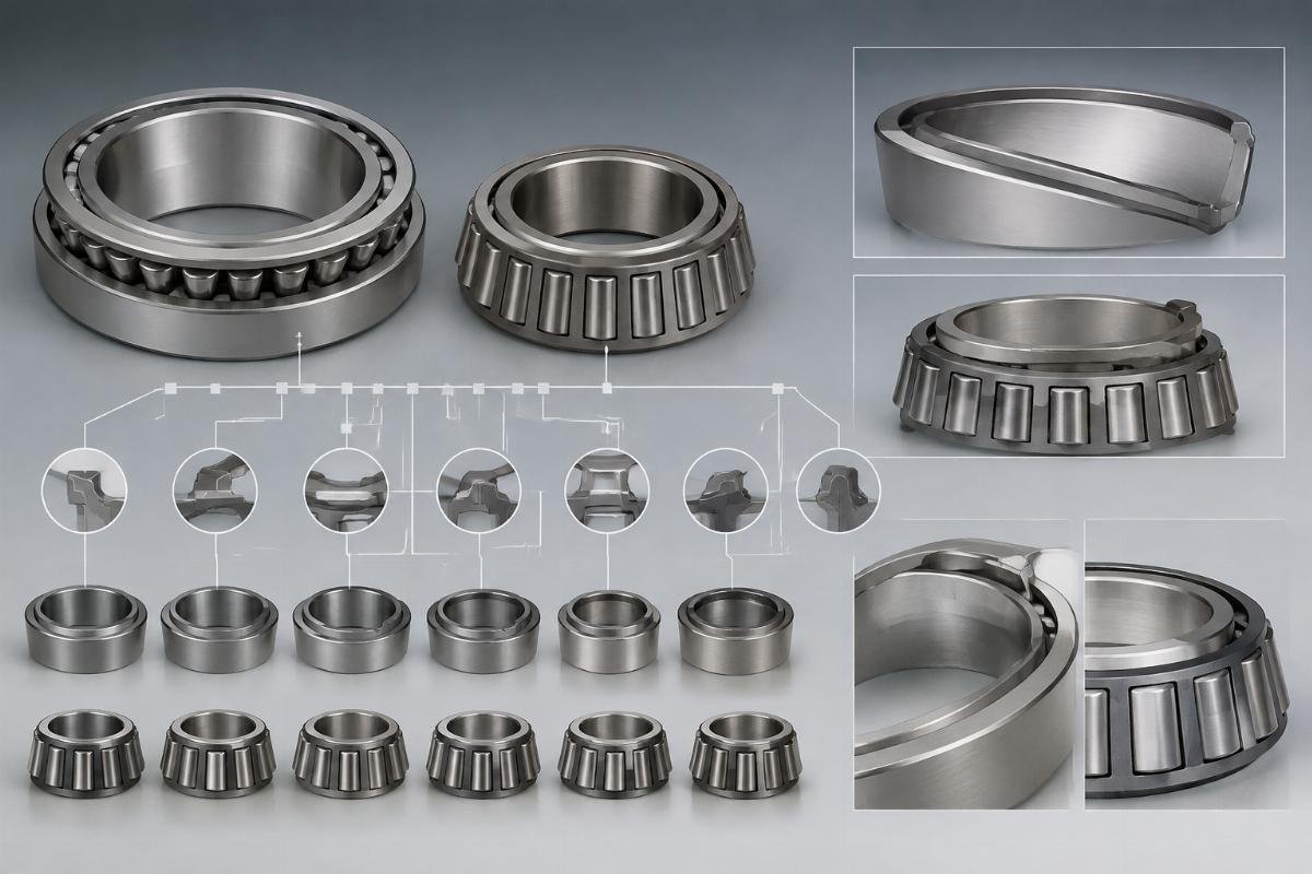 Timken bearing cup cone numbering system with ABEC precision class indicators