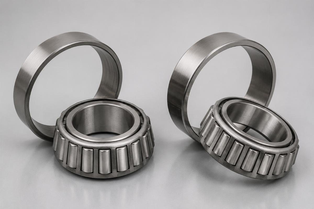 Timken cup and cone separated bearing components with inch-based part numbers