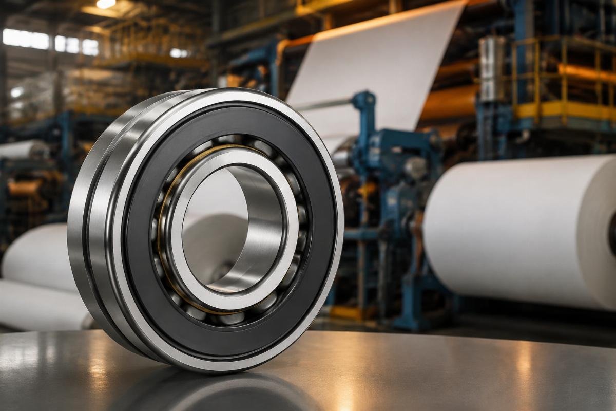 Timken spherical roller bearing with sealed configuration for high-temperature paper mill application