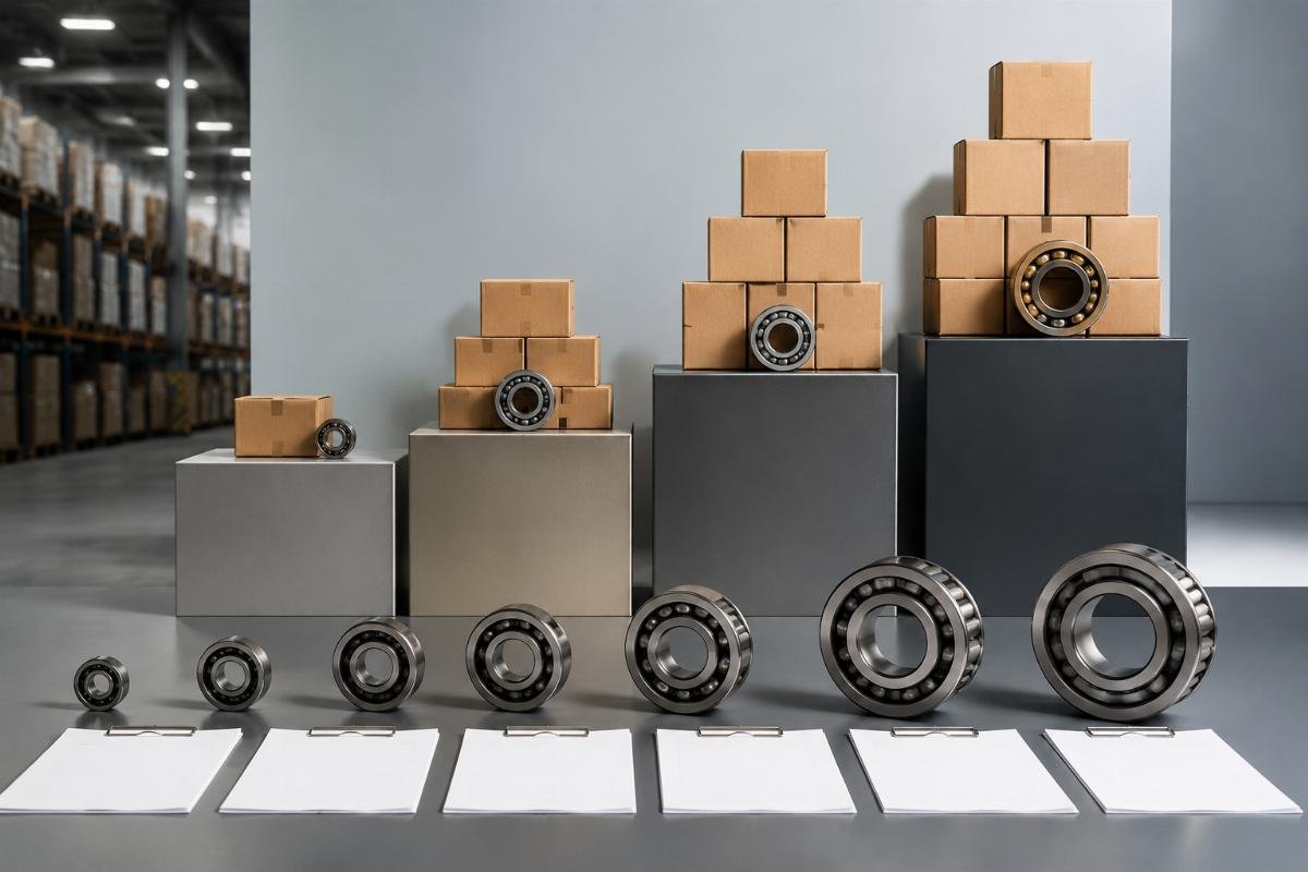 Wholesale bearing pricing tier structure with documentation comparison