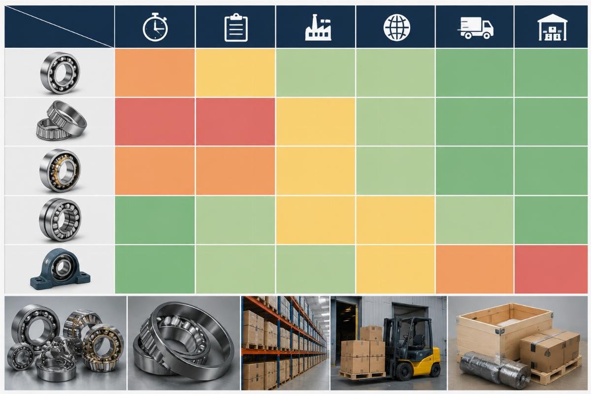 Wholesale TIMKEN bearing order lead time factors and availability chart by product category